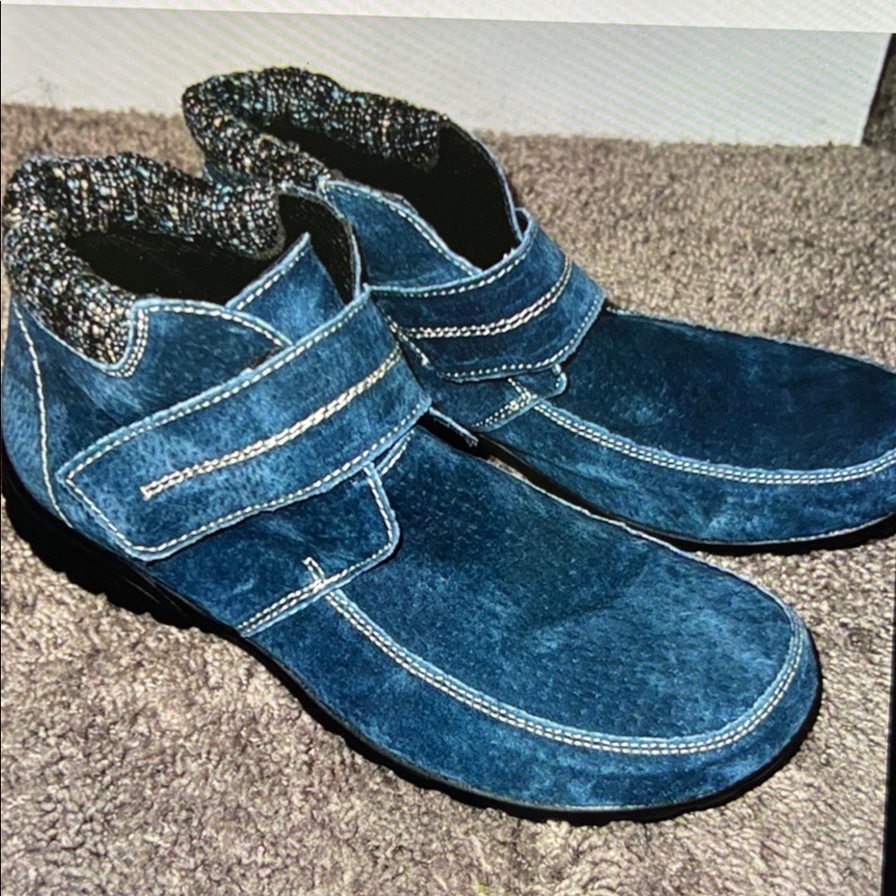 Propet DELANY  suede Shoes Boots Size 8